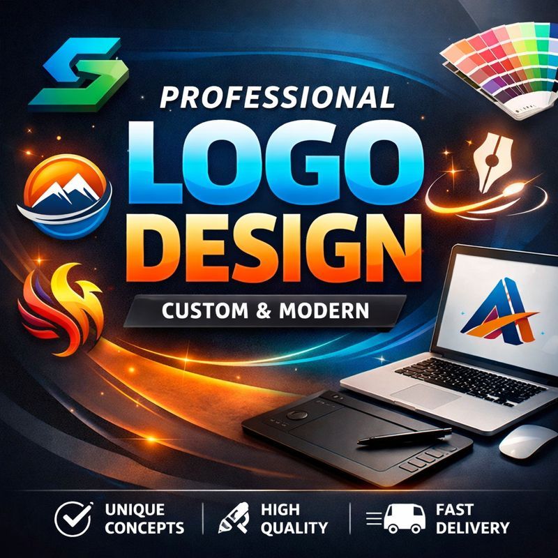 professional logo for your product YouTube channel