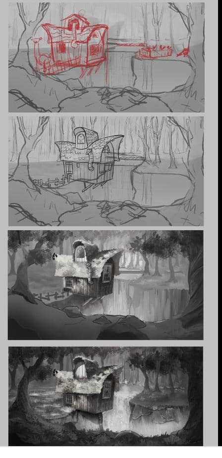 I will do 2d traditional animation, frame by frame, rough sketch animation, line art