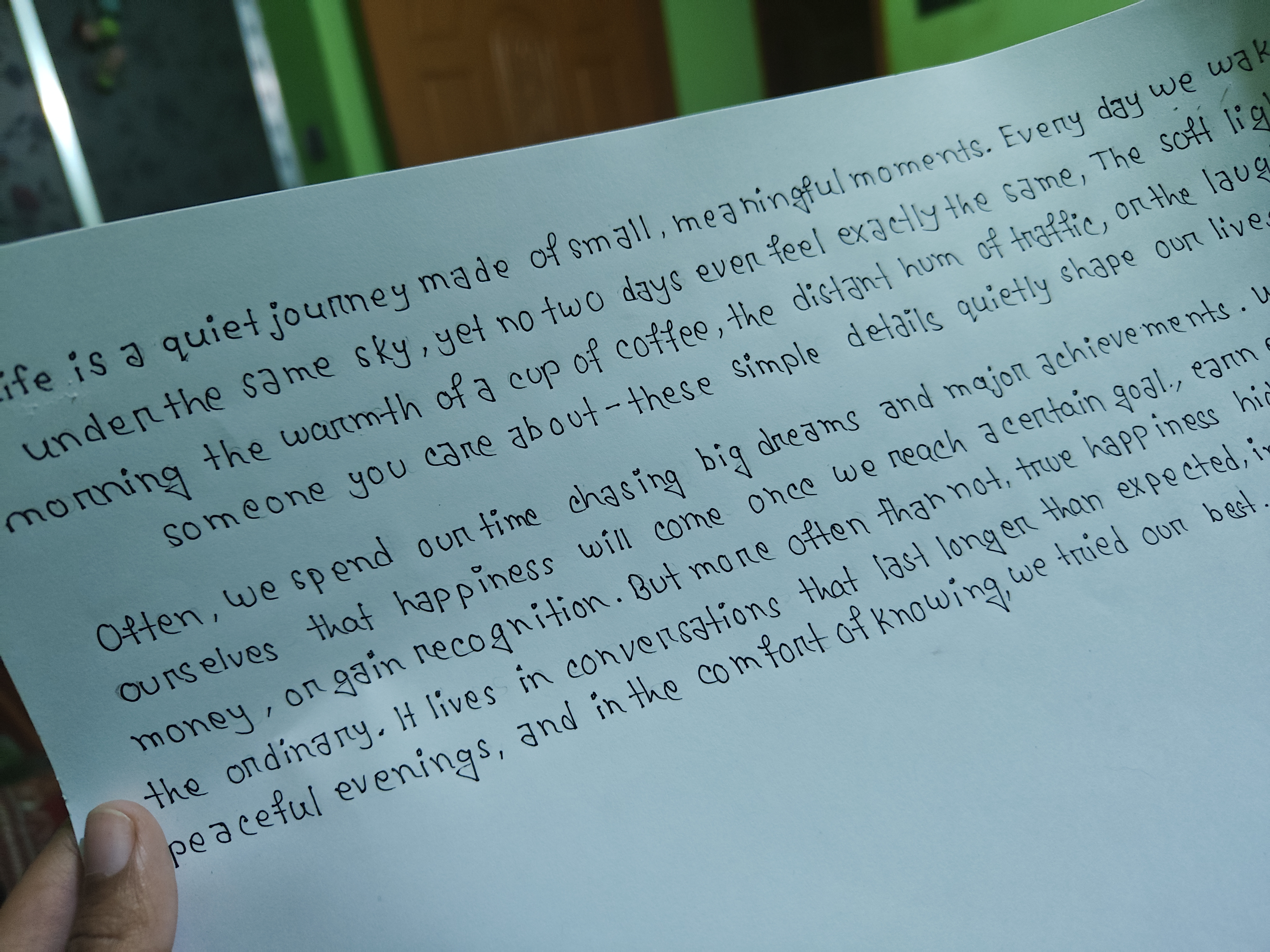 I will write handwritten notes from your pdf and texts