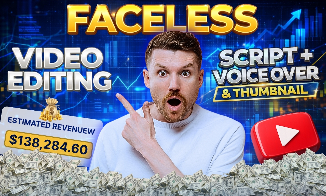 I will create professional YouTube videos And content creator